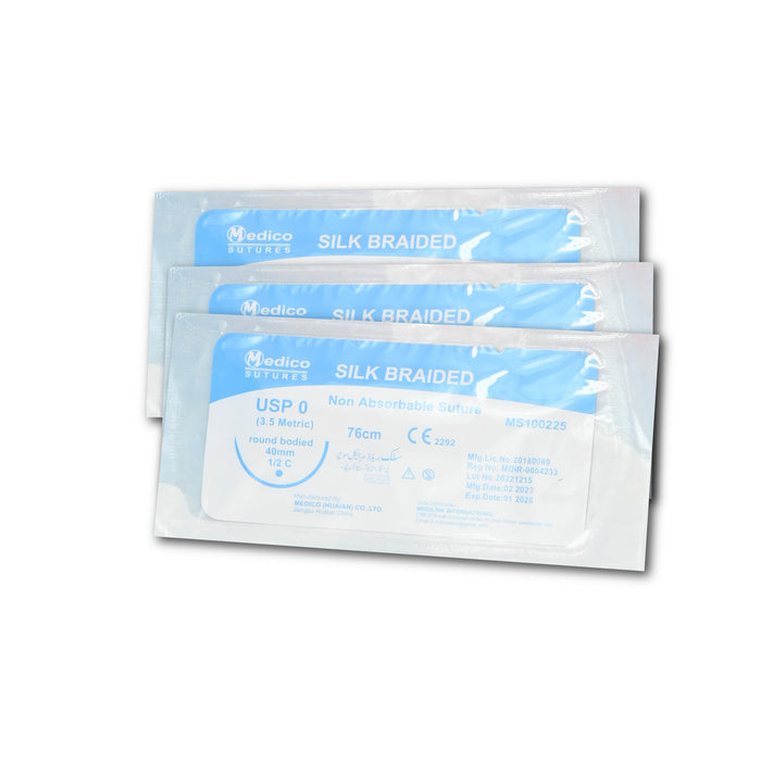 Premium 19-Piece Suture Practice Kit for Medical & Nursing Students - Large 3-Layer Silicone Pad with 14 Pre-Cut Wounds, Mixed Suture Threads, Stainless Steel Tools & Carry Case