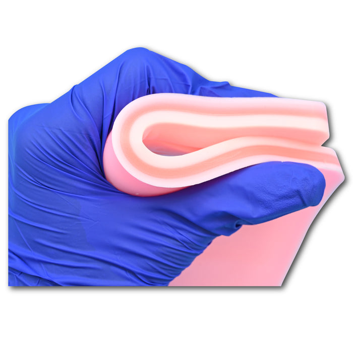 Premium 19-Piece Suture Practice Kit for Medical & Nursing Students - Large 3-Layer Silicone Pad with 14 Pre-Cut Wounds, Mixed Suture Threads, Stainless Steel Tools & Carry Case