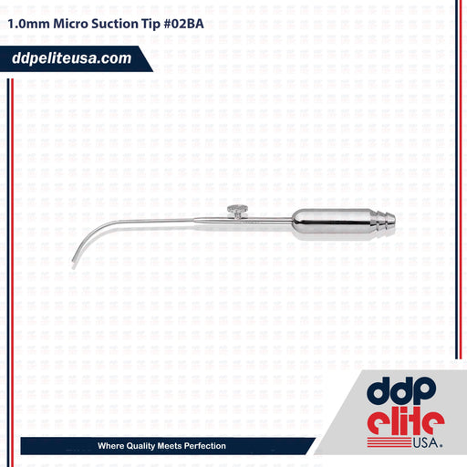 1.0mm Micro Suction Tip #02BA - ddpeliteusa
