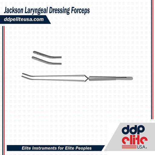 Jackson Laryngeal Dressing Forceps - ddpeliteusa