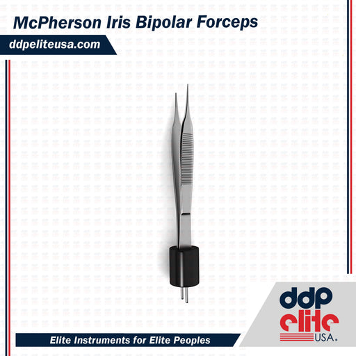 McPherson Iris Bipolar Forceps - ddpeliteusa
