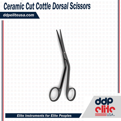 Ceramic Cut Fomon Dorsal Scissors - ddpeliteusa