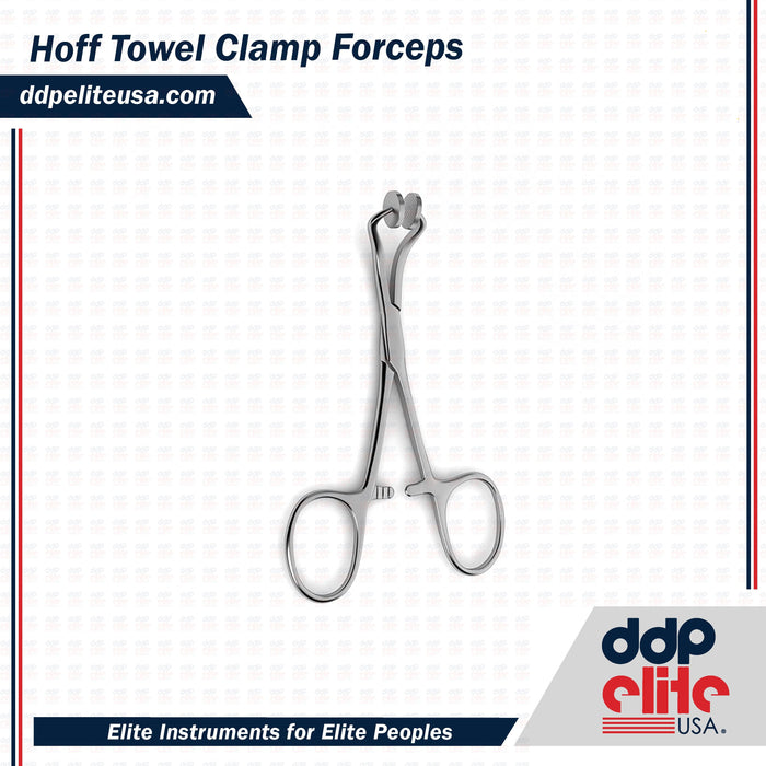 Hoff Towel Clamp Forceps - ddpeliteusa