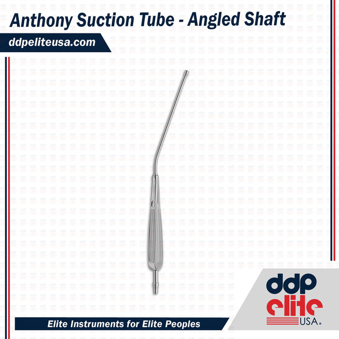 Anthony Suction Tube - Angled Shaft - ddpeliteusa