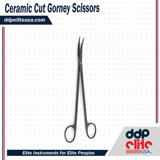 Ceramic Cut Gorney Scissors - ddpeliteusa