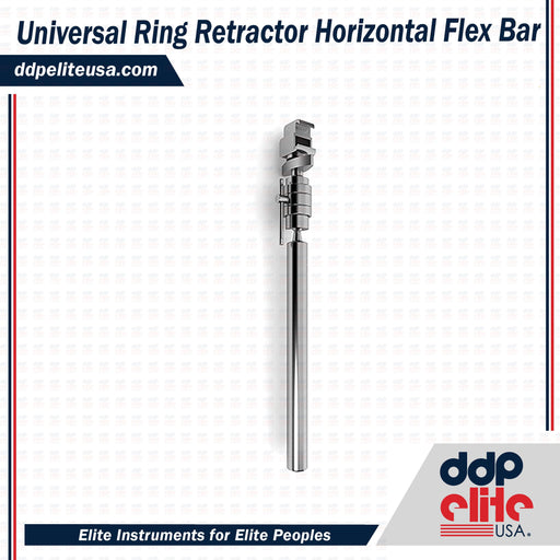 Universal Ring Retractor Horizontal Flex Bar - ddpeliteusa