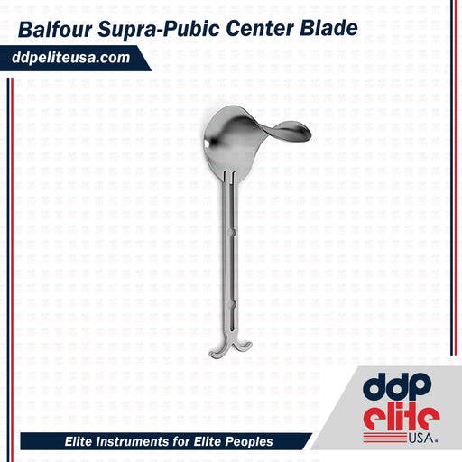 Balfour Supra-Pubic Center Blade - ddpeliteusa