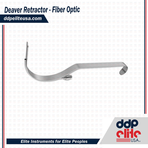 Deaver Retractor - Fiber Optic - ddpeliteusa