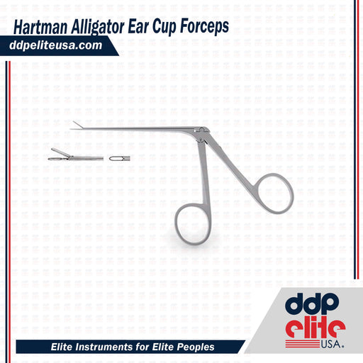 Hartman Alligator Ear Cup Forceps - ddpeliteusa