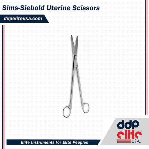 Sims-Siebold Uterine Scissors - ddpeliteusa
