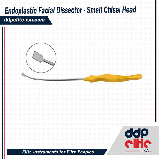 Endoplastic Facial Dissector - Small Chisel Head - ddpeliteusa