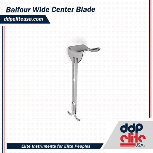 Balfour Wide Center Blade - ddpeliteusa