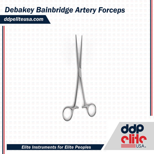 Debakey Bainbridge Artery Forceps - ddpeliteusa