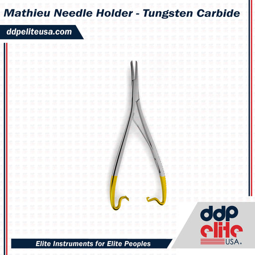 Mathieu Needle Holder - Tungsten Carbide - ddpeliteusa