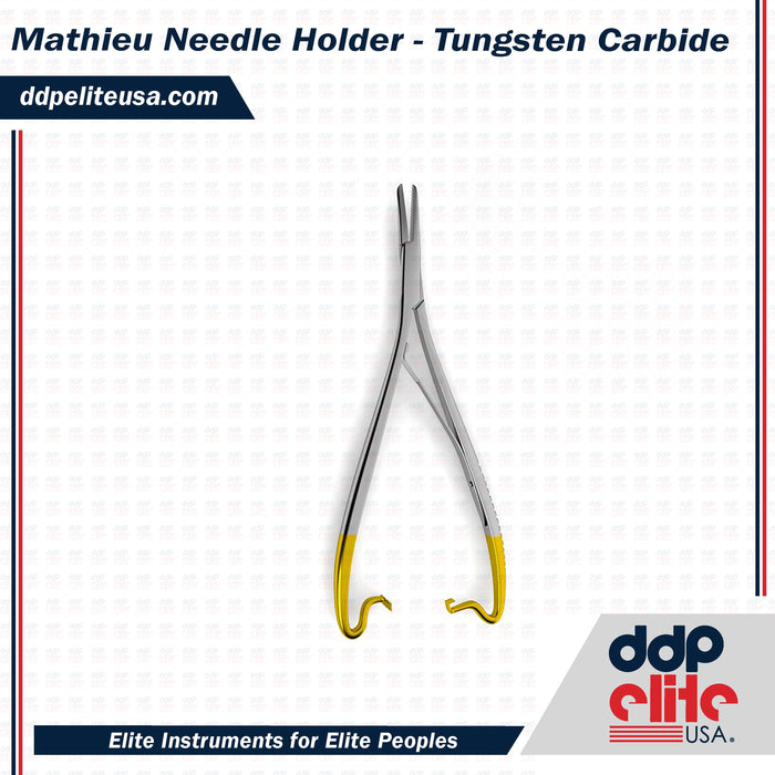 Mathieu Needle Holder - Tungsten Carbide - ddpeliteusa