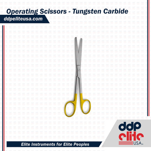 Operating Scissors - Tungsten Carbide - ddpeliteusa