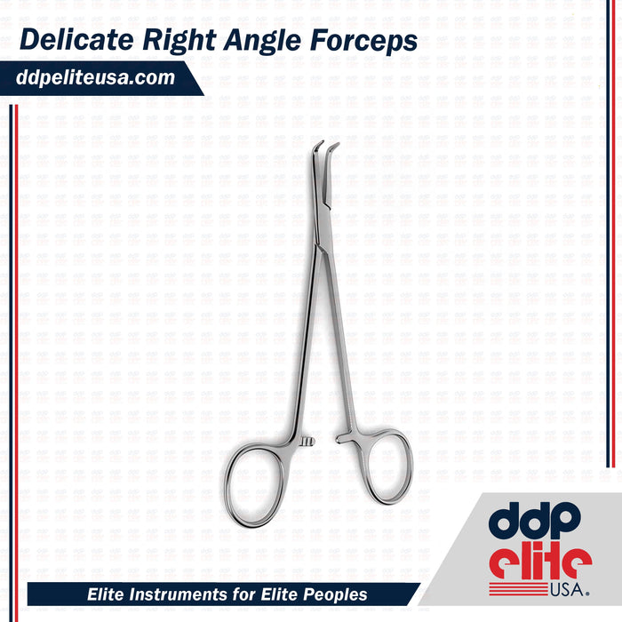 Delicate Right Angle Forceps - ddpeliteusa