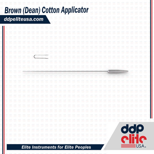 Brown (Dean) Cotton Applicator - ddpeliteusa