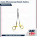 Cooley Microvascular Needle Holder - Tungsten Carbide, Use W/ 5-0 & 6-0 Sutures - ddpeliteusa