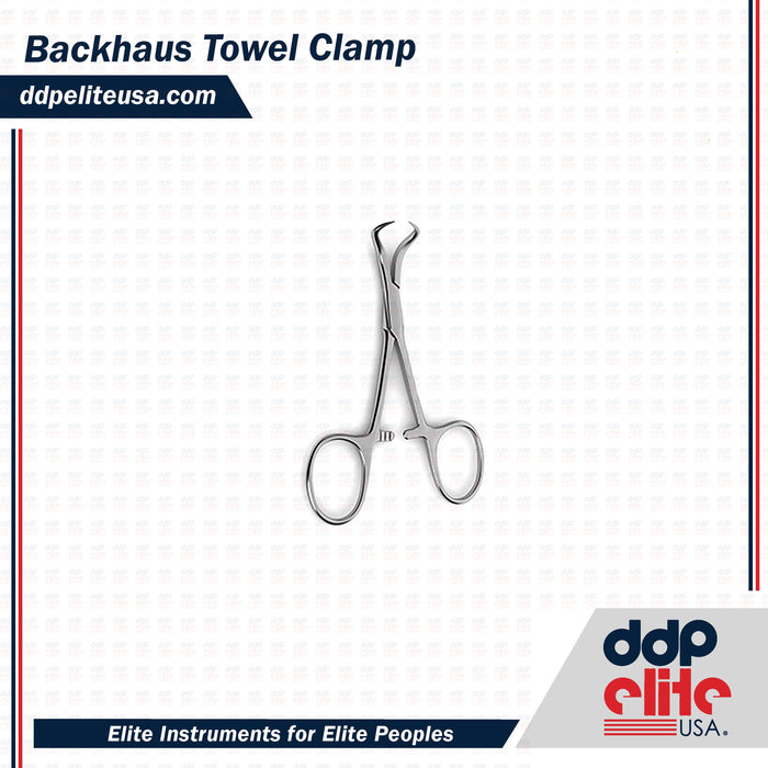 Backhaus Towel Clamp - ddpeliteusa