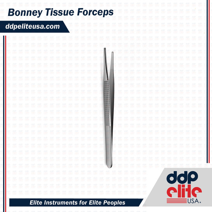 Bonney Tissue Forceps - ddpeliteusa