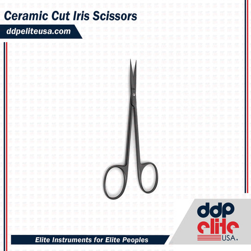 Ceramic Cut Iris Scissors - ddpeliteusa