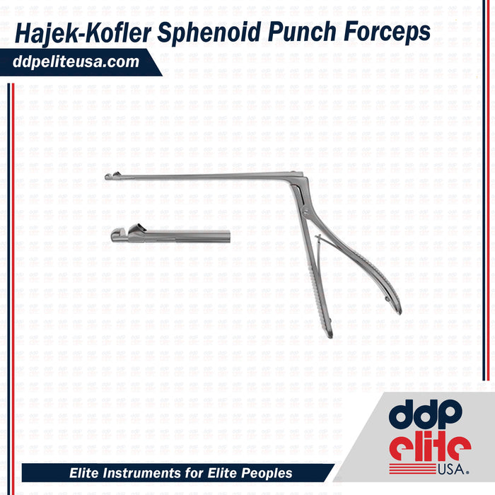 Hajek-Kofler Sphenoid Punch Forceps - ddpeliteusa