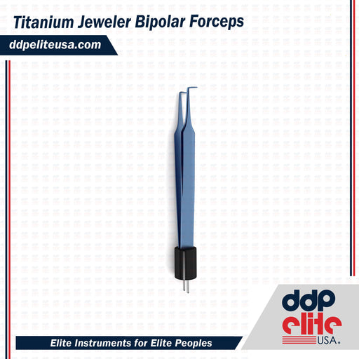 Titanium Jeweler Bipolar Forceps - ddpeliteusa