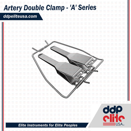 Artery Double Clamp - 'A' Series - ddpeliteusa