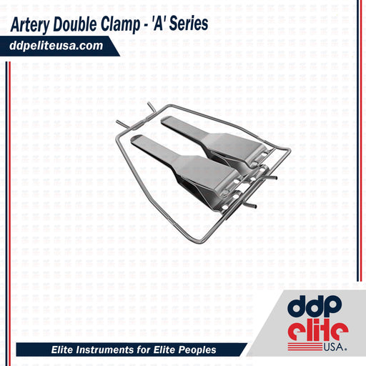 Artery Double Clamp - 'A' Series - ddpeliteusa
