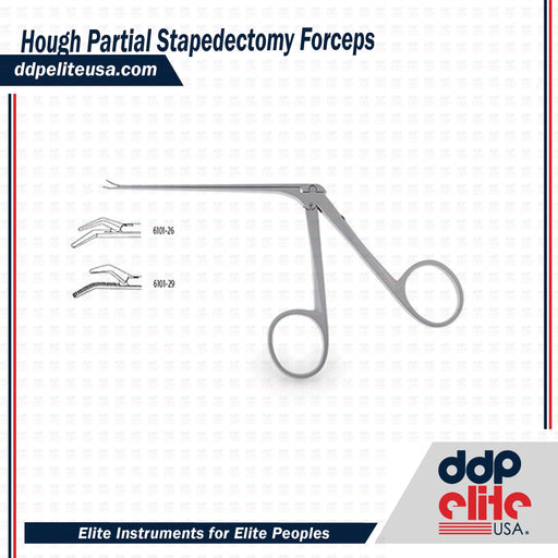 Hough Partial Stapedectomy Forceps - ddpeliteusa