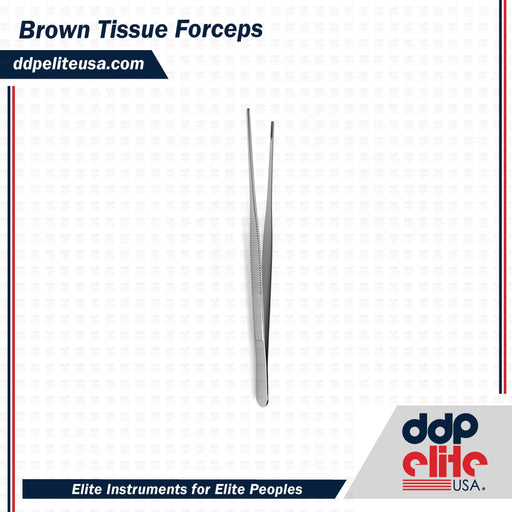 Brown Tissue Forceps - ddpeliteusa