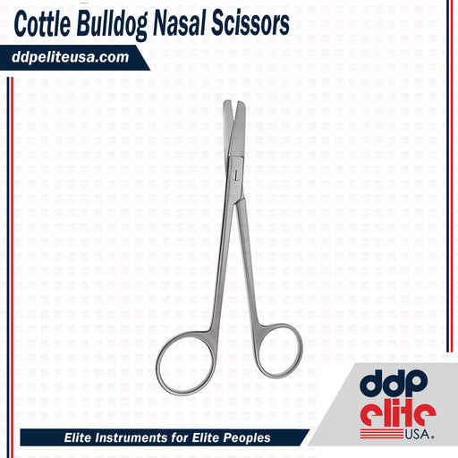 Cottle Bulldog Nasal Scissors - ddpeliteusa