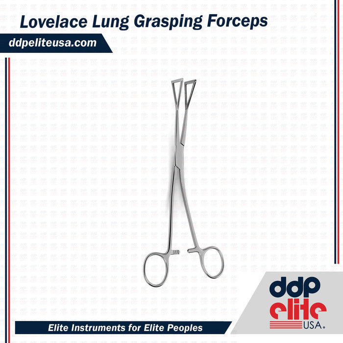 Lovelace Lung Grasping Forceps - ddpeliteusa
