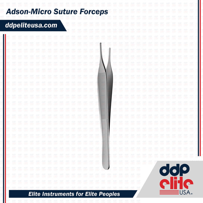 Adson-Micro Suture Forceps - ddpeliteusa