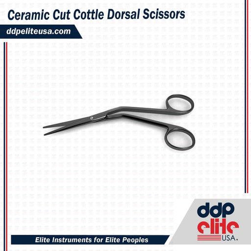 Ceramic Cut Cottle Dorsal Scissors - ddpeliteusa