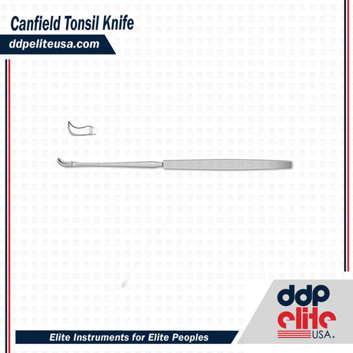 Canfield Tonsil Knife - ddpeliteusa