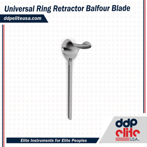 Universal Ring Retractor Balfour Blade - ddpeliteusa