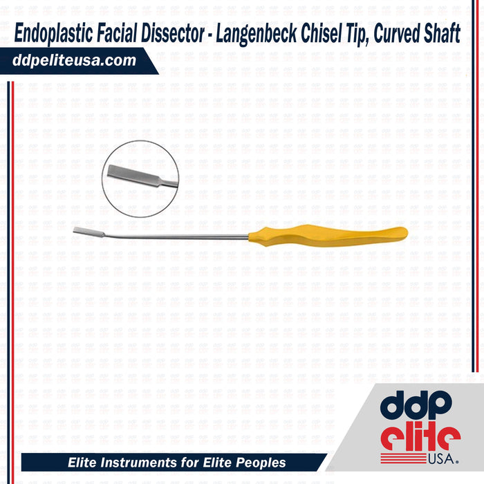 Endoplastic Facial Dissector - Extended Shaft - ddpeliteusa