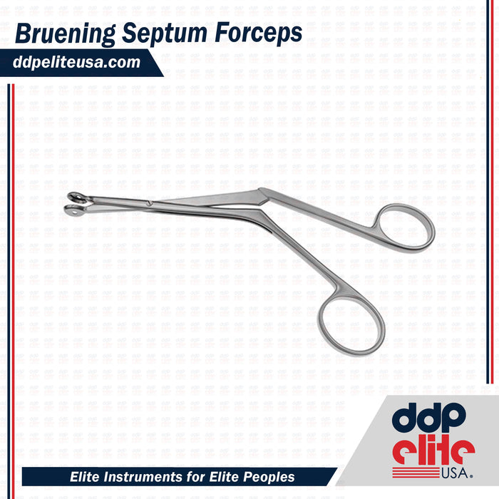 Bruening Septum Forceps - ddpeliteusa