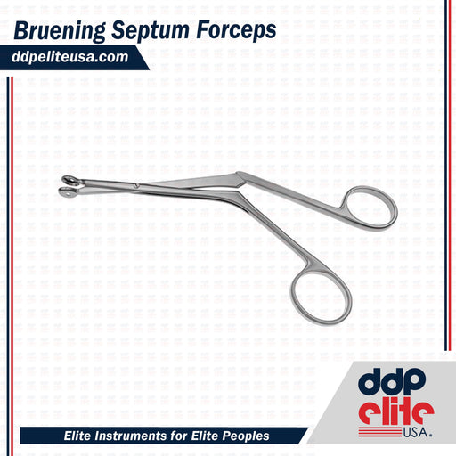 Bruening Septum Forceps - ddpeliteusa