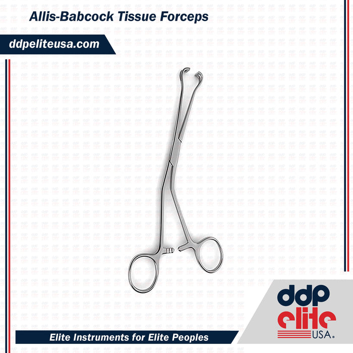 Allis-Babcock Tissue Forceps - ddpeliteusa