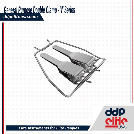 General Purpose Double Clamp - 'V' Series - ddpeliteusa