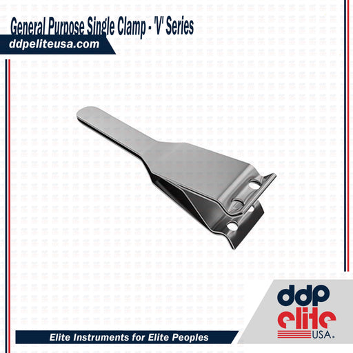 General Purpose Single Clamp - 'V' Series - ddpeliteusa