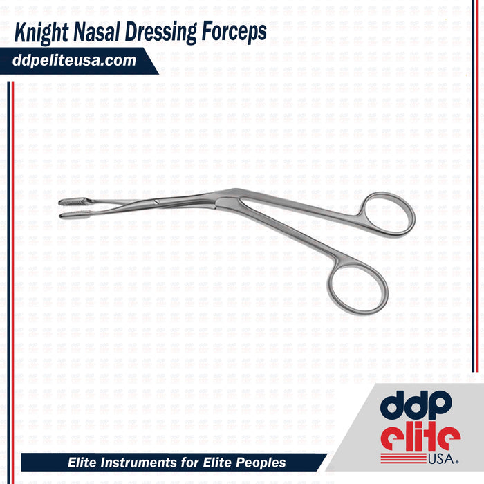 Knight Nasal Dressing Forceps - ddpeliteusa