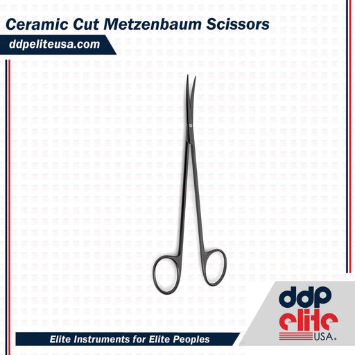 Ceramic Cut Metzenbaum Scissors - ddpeliteusa