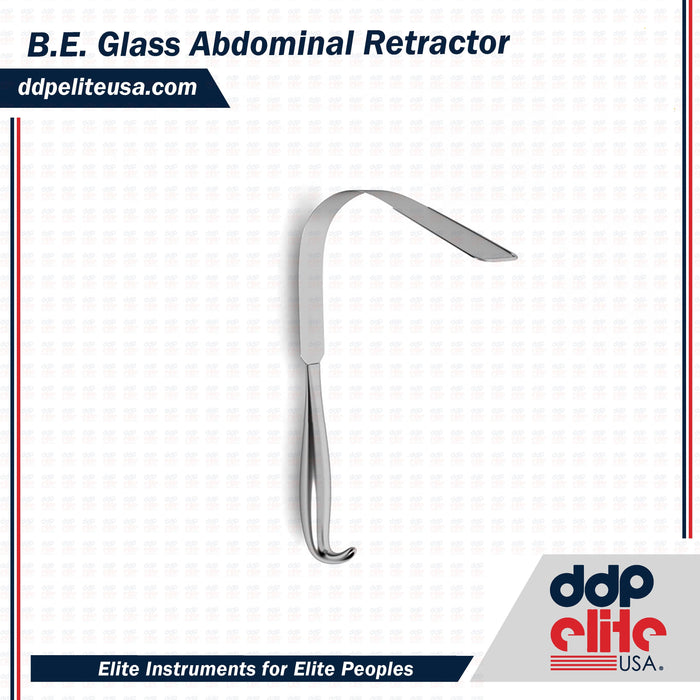 B.E. Glass Abdominal Retractor - ddpeliteusa