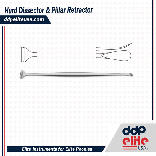 Hurd Dissector & Pillar Retractor - ddpeliteusa