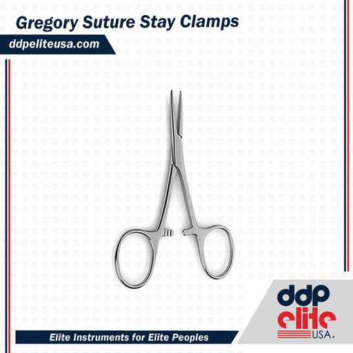 Gregory Suture Stay Clamps - ddpeliteusa