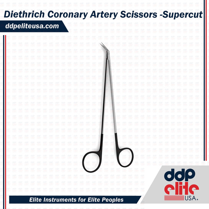 Diethrich Coronary Artery Scissors - Supercut - ddpeliteusa